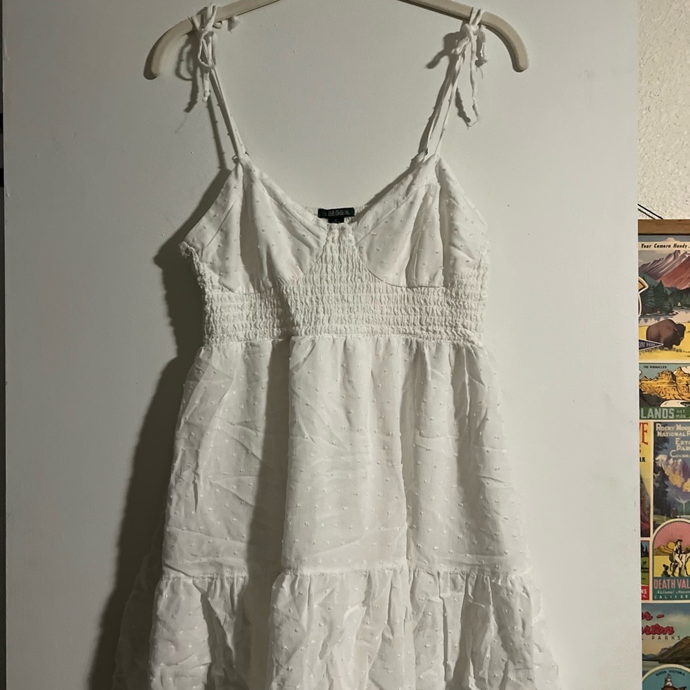 Wild Fable White Textured Top